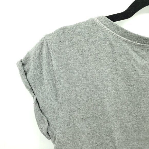 Lululemon Roll Up Crop Top 6 Heathered Mod S/M Grey - Picture 10 of 15
